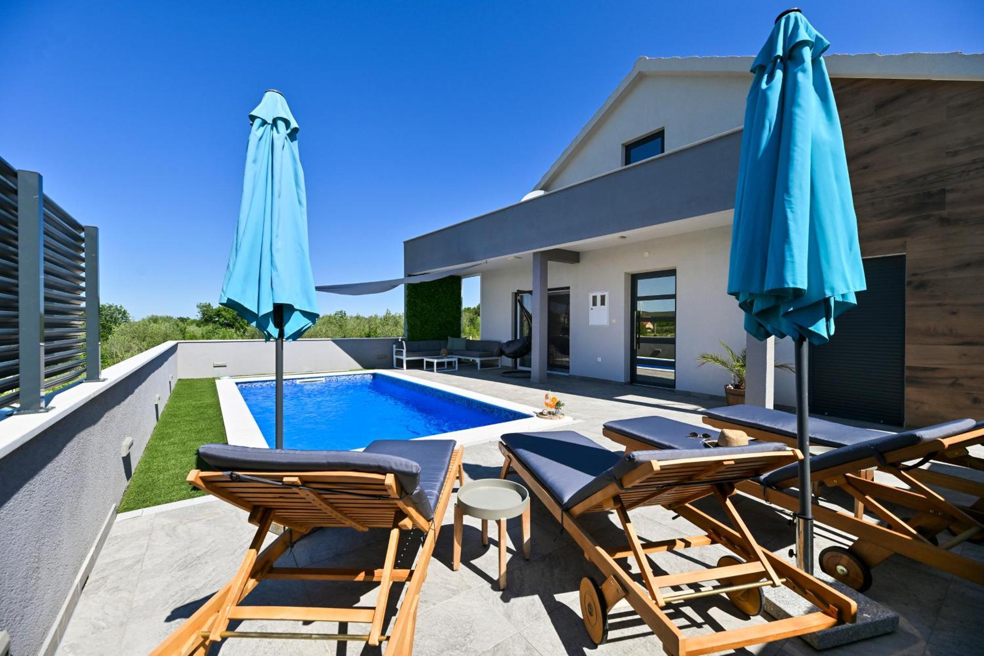 Luxurious Villa Natali Pridraga Exterior foto
